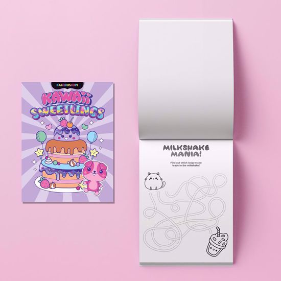 صورة Kaleidoscope Colouring Kawaii Sweetlings Kit