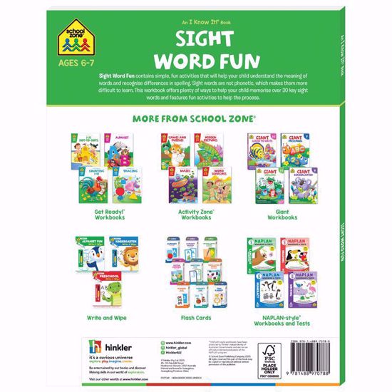 صورة Sight Word Fun: An I Know It! Book – Ages 6–8