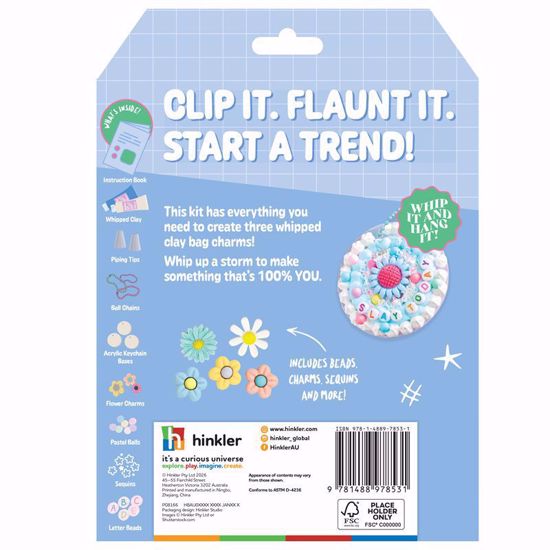 صورة OMC! Bag Charms Whipped Clay Kit