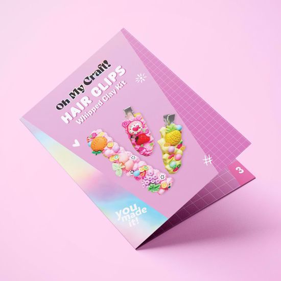 صورة OMC! Hair Clips Whipped Clay Kit