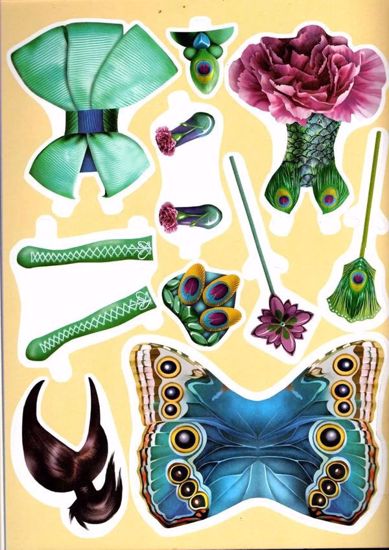 Picture of Dress Up Girls Paper Dolls (Enchanted Fairy)