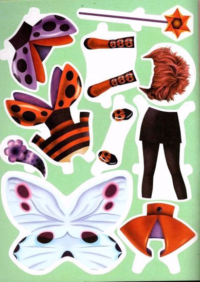 Picture of Dress Up Girls Paper Dolls (Enchanted Fairy)