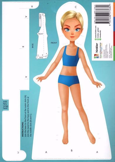 Picture of Dress Up Girls Paper Dolls (Enchanted Fairy)