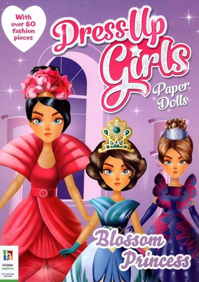 Picture of Dress Up Girls Paper Dolls (Blossom Princess)