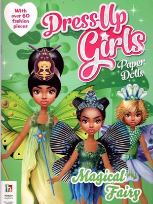 Picture of Dress Up Girls Paper Dolls – Magical Fairy