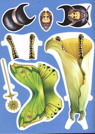 Picture of Dress Up Girls Paper Dolls – Magical Fairy
