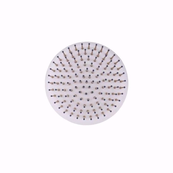 صورة Nylon Soft Pin Silicone Comb for Scalp Massage