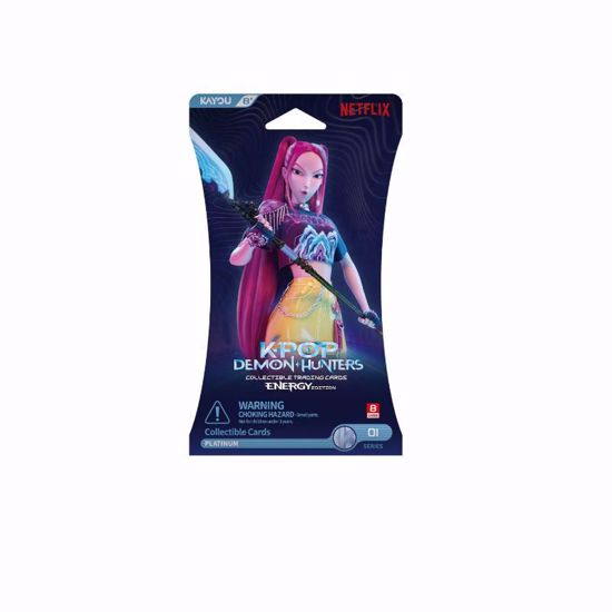 صورة K-POP Demon Hunters Collectible Trading Cards – Energy Edition Platinum K01 Blister