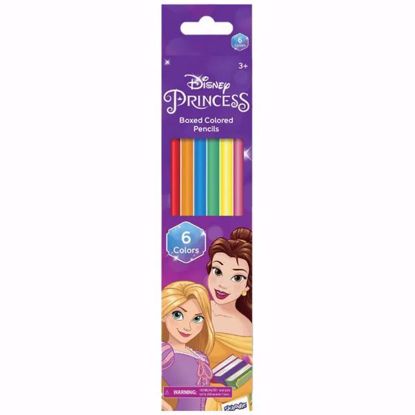 صورة Disney Princess Boxed Colored Pencils – 6 Colors
