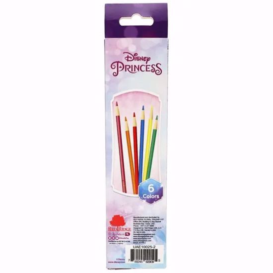 صورة Disney Princess Boxed Colored Pencils – 6 Colors