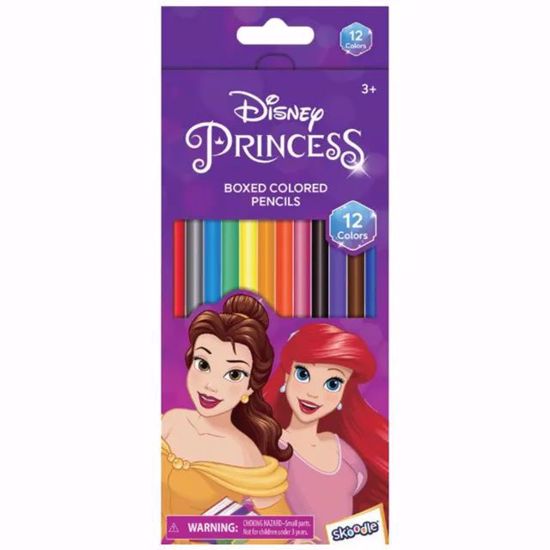 صورة Disney Princess Boxed Colored Pencils – 12 Colors