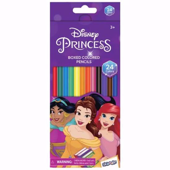 صورة Disney Princess Boxed Colored Pencils – 24 Colors