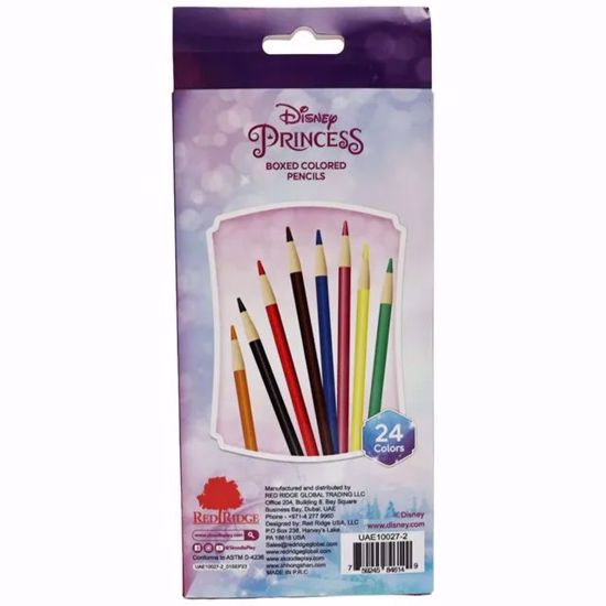 صورة Disney Princess Boxed Colored Pencils – 24 Colors