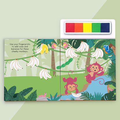 Picture of Into the Jungle Finger Prints – Ages 3+