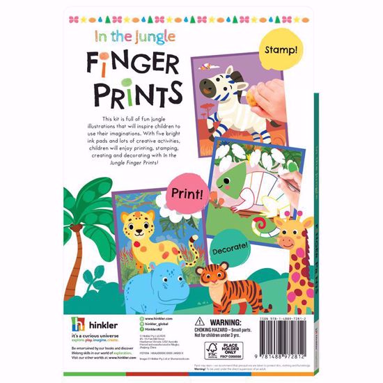 صورة Into the Jungle Finger Prints – Ages 3+