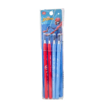 Picture of Marvel Spider-Man Push-Lead HB Pencils – Stackable Set
