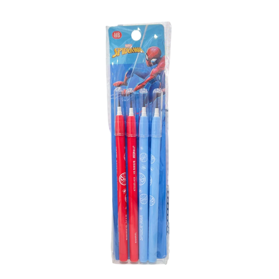 Picture of Marvel Spider-Man Push-Lead HB Pencils – Stackable Set