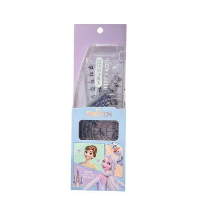 Picture of Disney Frozen Geometry & Math Set – 4-Piece Ruler Set