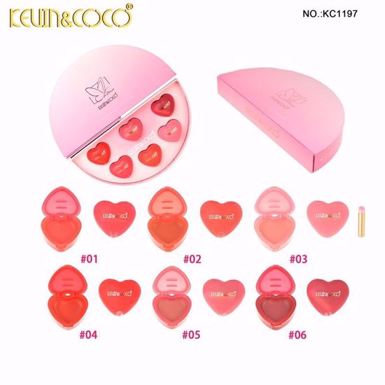 صورة Butterfly Shadow 6-Color Cream Blush Kit