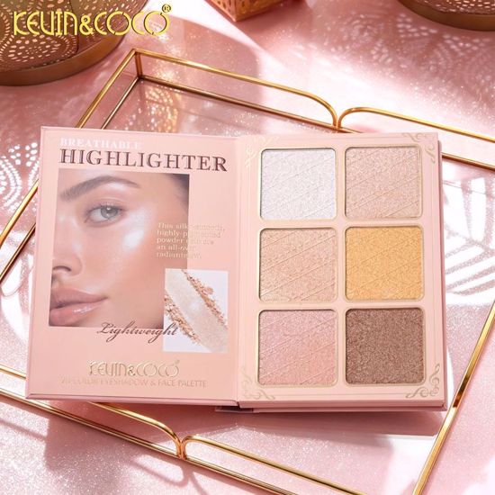 صورة Gilded Sand Shadow Five-Layer Paper Palette