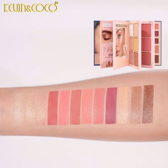 صورة Gilded Sand Shadow Five-Layer Paper Palette