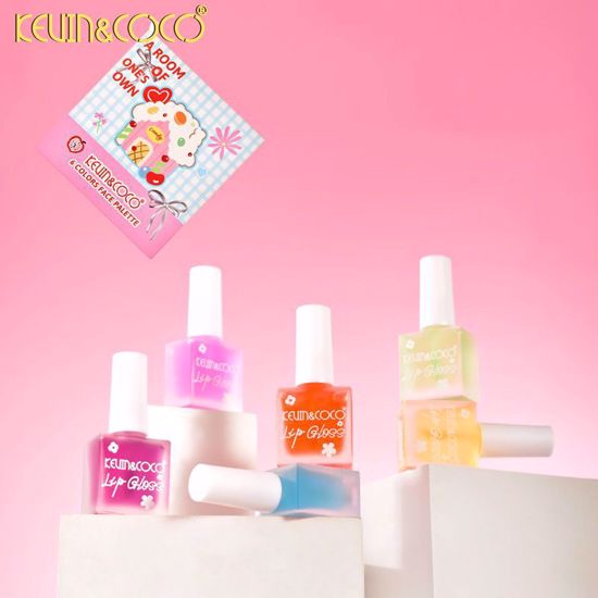 Picture of Dream House 6-Color Face Palette & 6-Piece Lip Oil Set