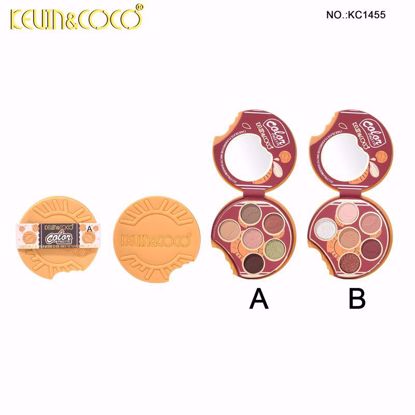 Picture of Chocolate Flavored Bean Biscuit 6-Color Eyeshadow Palette