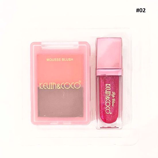 Picture of Mousse Blush, Contour & Lip Gloss Makeup Set