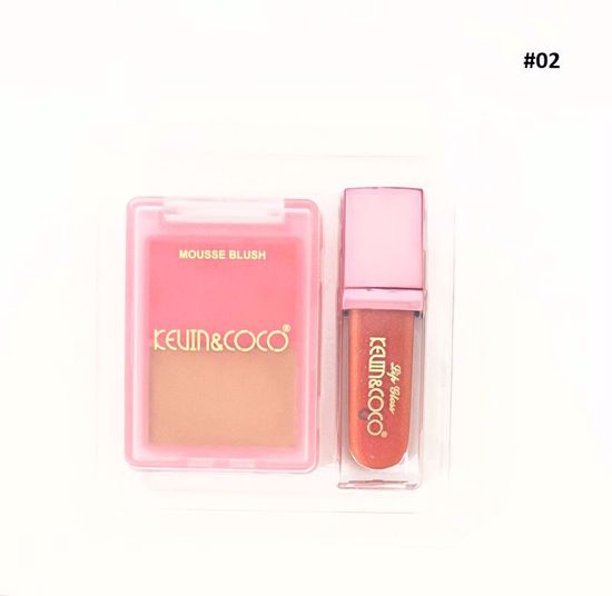 Picture of Mousse Blush, Contour & Lip Gloss Makeup Set