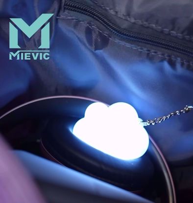 صورة Portable Mini Lamp LED Night Light – Heart & Cloud