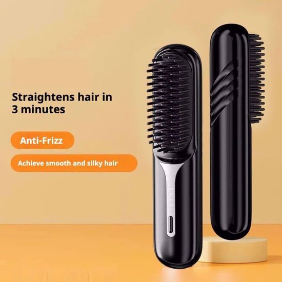 Picture of Wireless Hair Straightening Comb – Type-C Charging, 30W (Black)