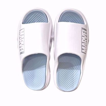 صورة Marvel Series Slippers – White with Blue Sole (280mm / EU 45-46)