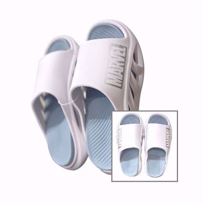 صورة Marvel Series Slippers – White with Blue Sole (280mm / EU 45-46)